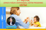 3-7 yaş EYDE(Erken Yoğun Davranışsal Eğitim Programı) Zoom-Online Eğitim(Kasım-2023)